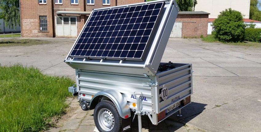 Solarmodul mit Brennstoffzelle