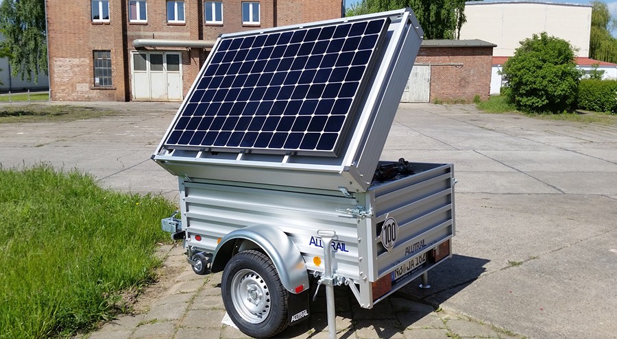 Solarmodul mit Brennstoffzelle