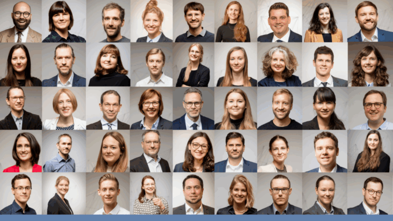 Collage der NOW-Mitarbeitenden